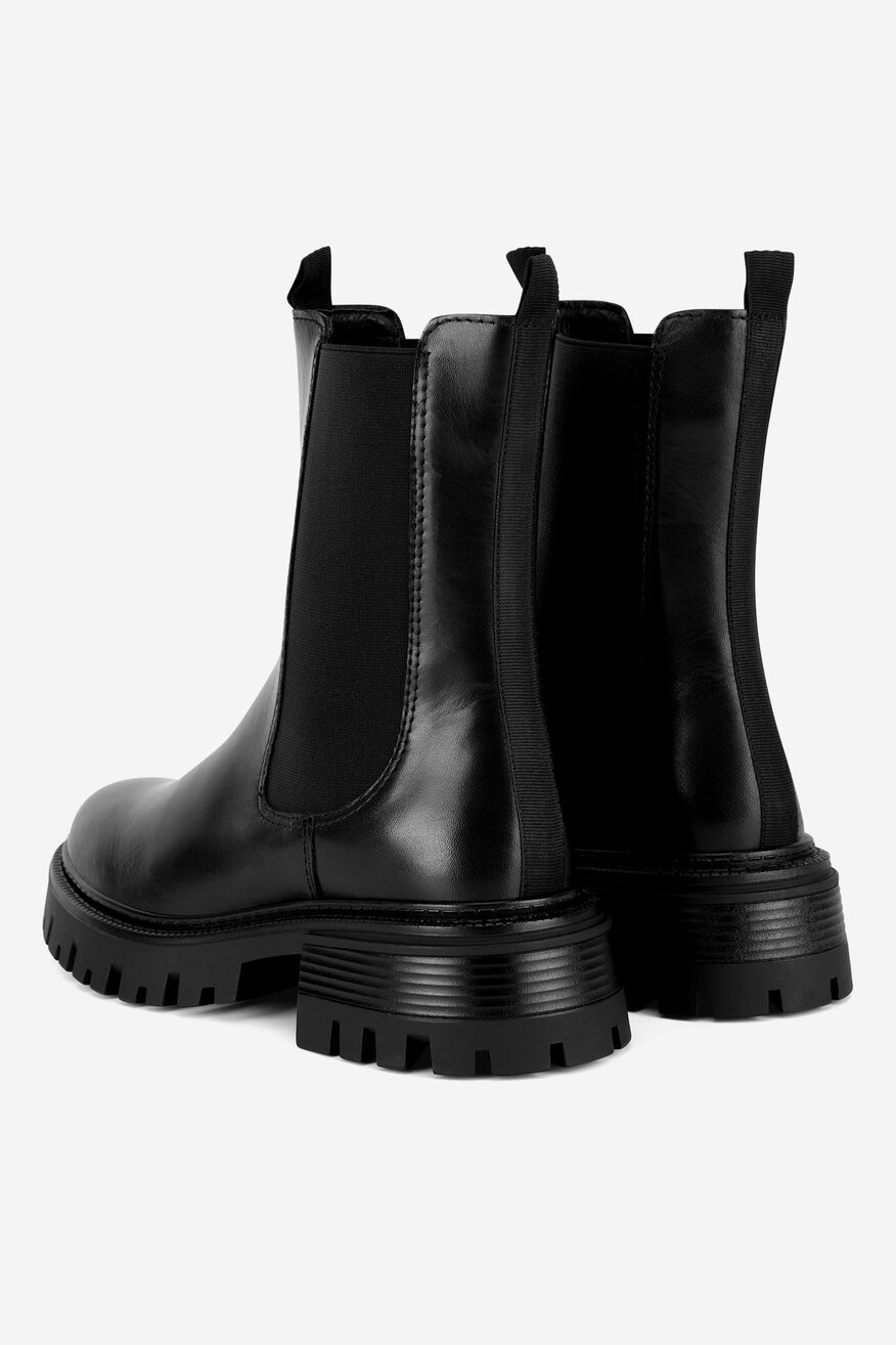 Lasocki - Sztyblety skórzane ocieplane - 5903419397028