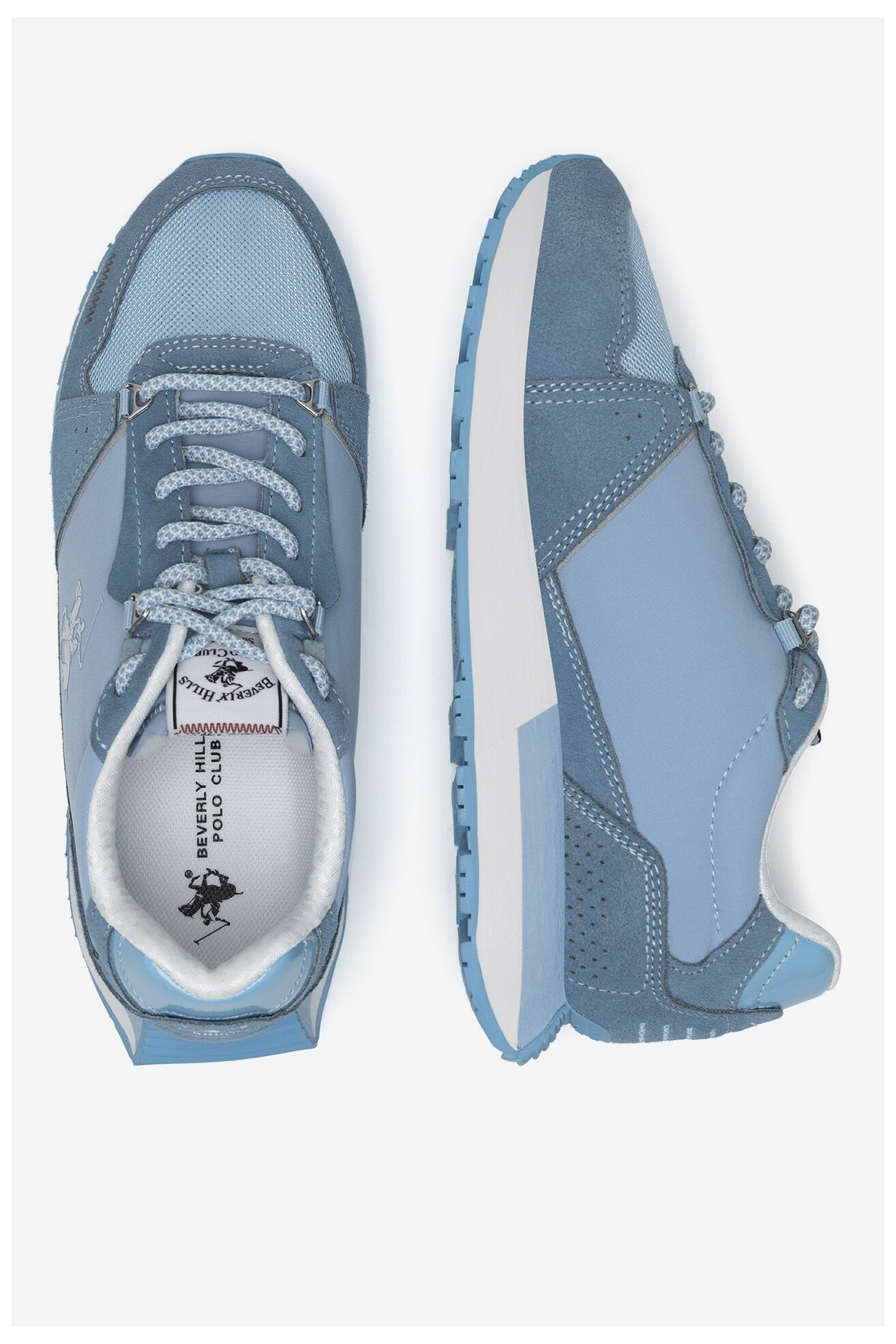 Obuwie sportowe Beverly Hills Polo Club CRUZ MIX 2 Niebieski