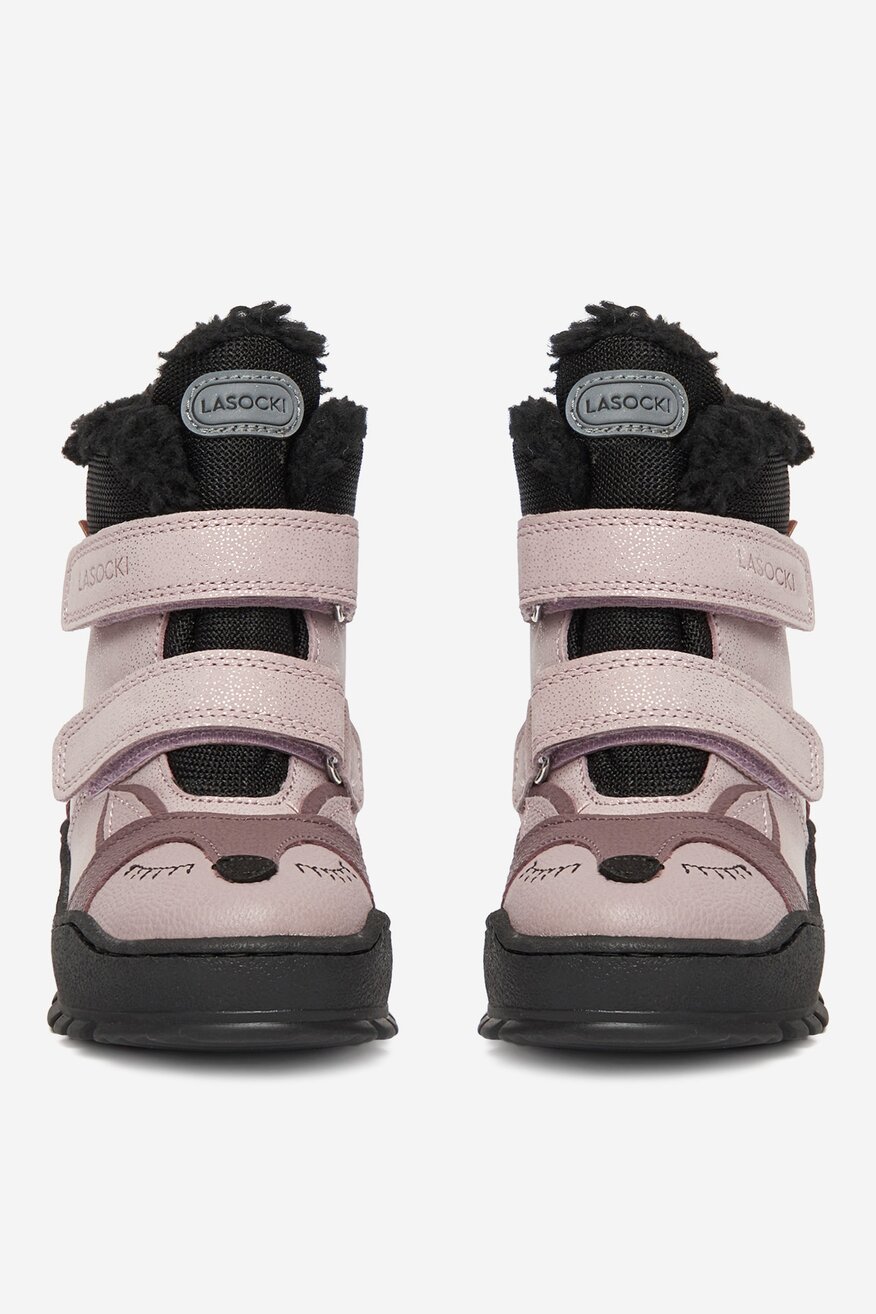 Lasocki Kids - Trzewiki skórzane ocieplane - 5906751269275