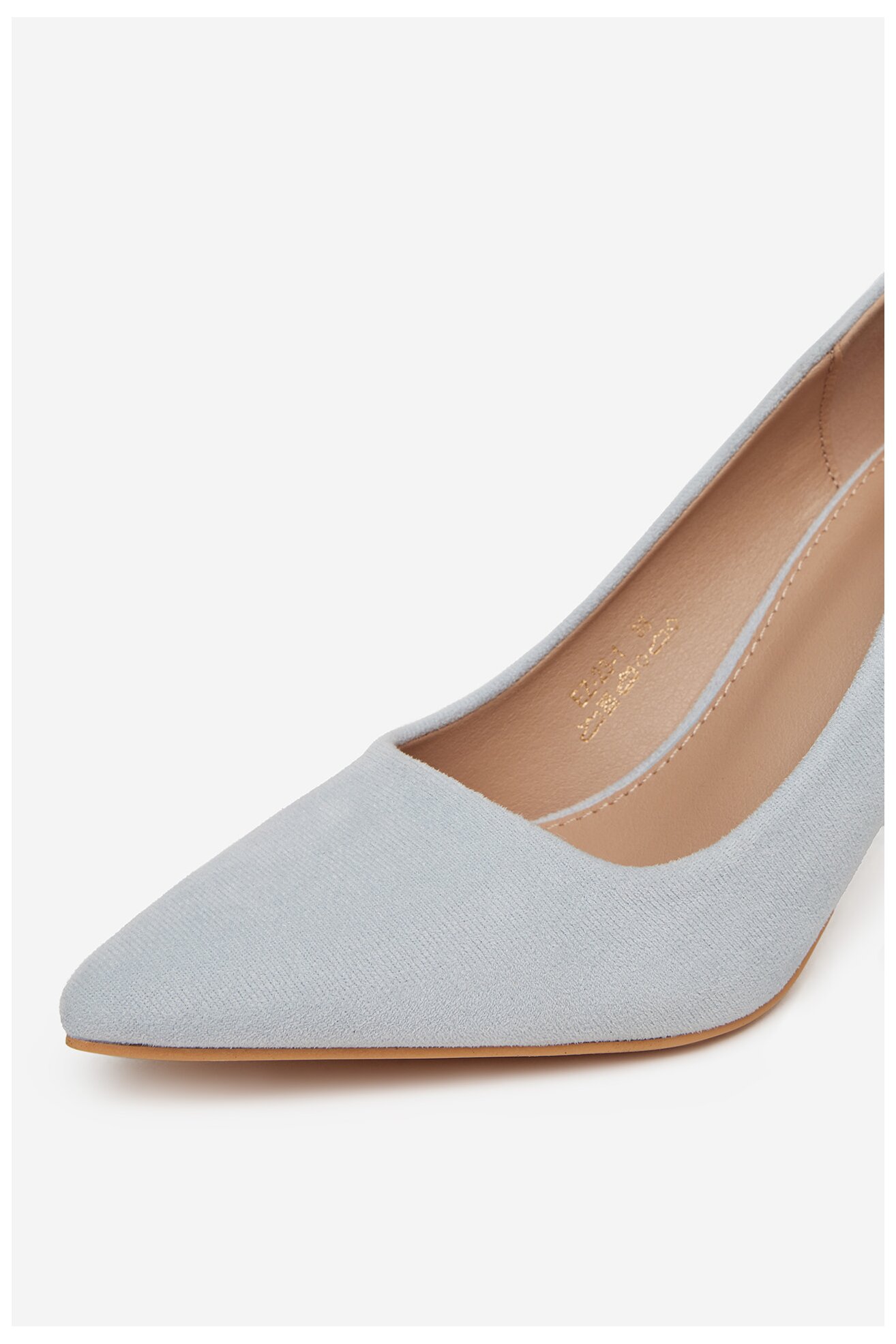 Pantofi cu toc DeeZee EZ-23-1B ALBASTRU DESCHIS