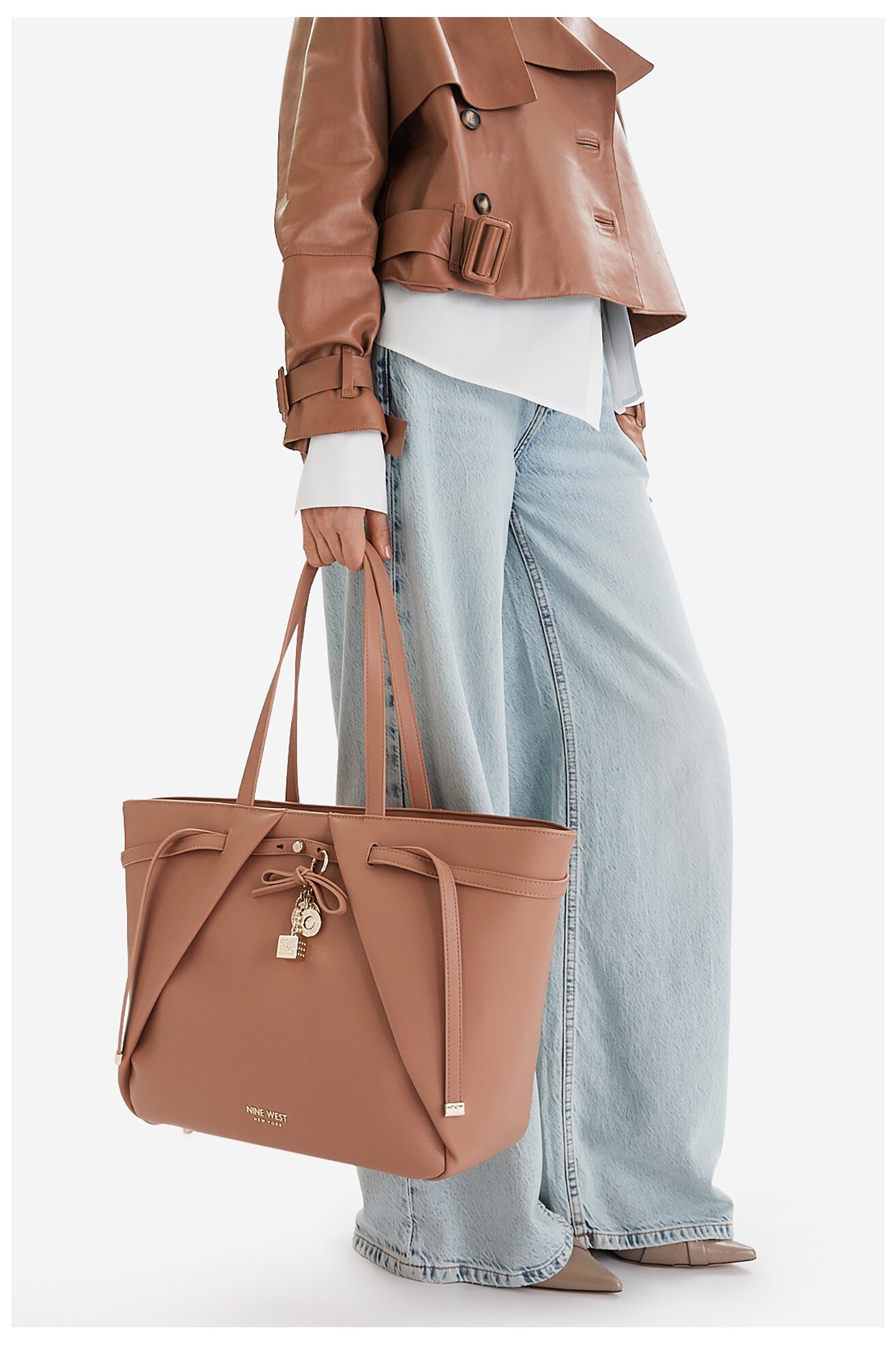 Дамска чанта NINE WEST CEO-INARI-LDA8426A РОЗОВ