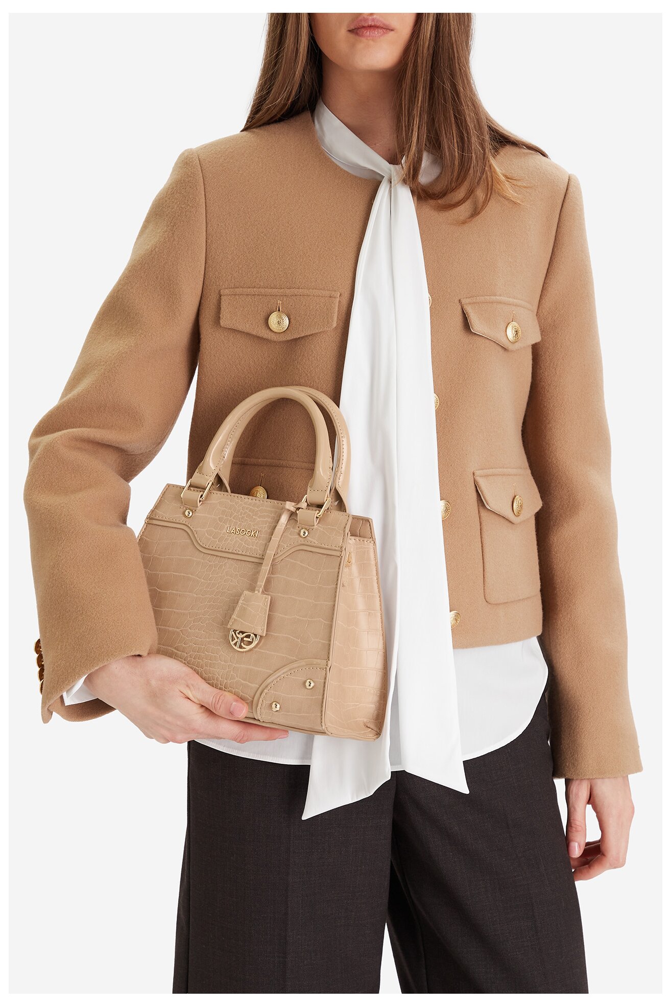 Geantă de mână Lasocki CEO-LSK-M-005-09 BEJ