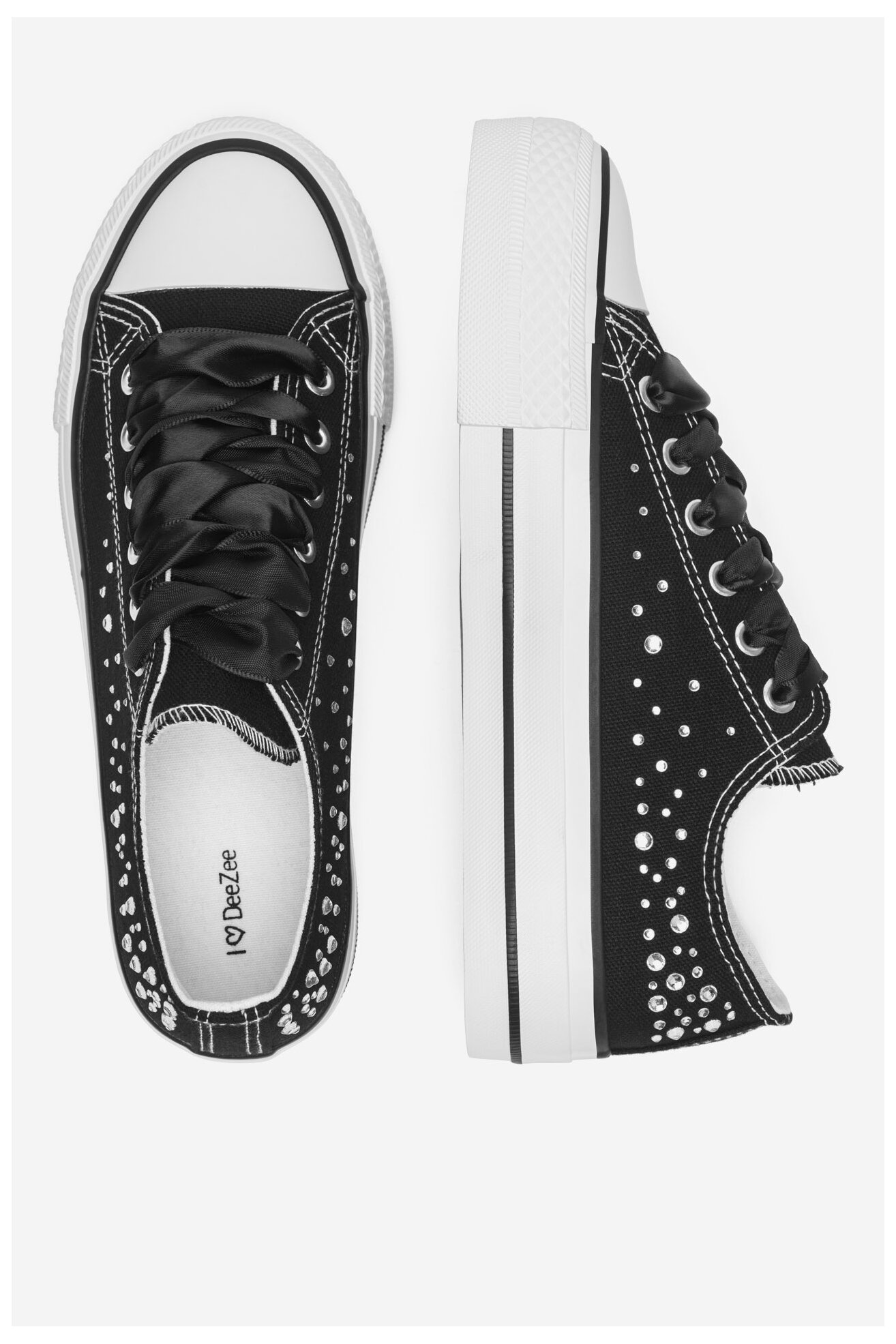 Trampki DeeZee WFA2791-1 Czarny