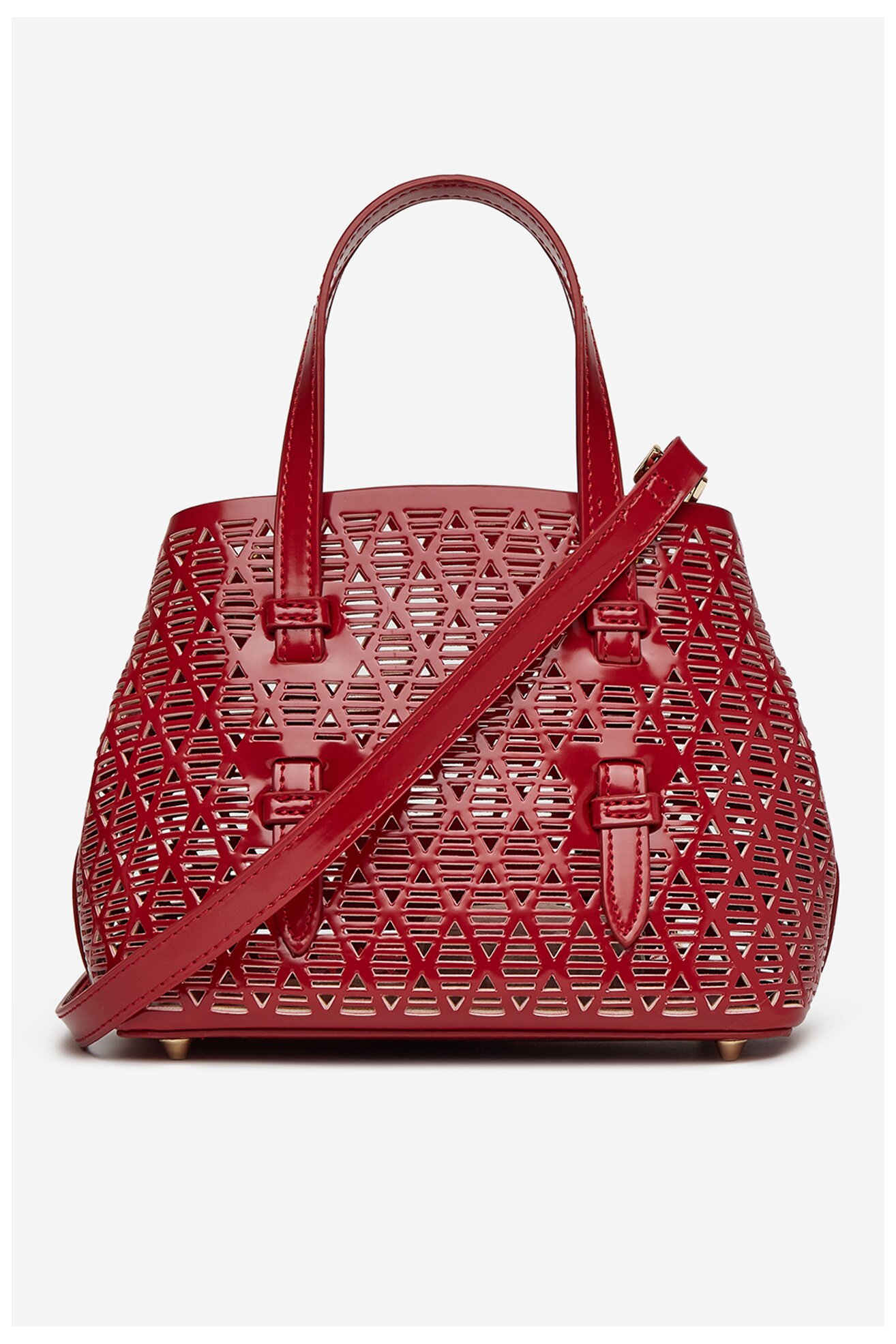 Kézitáska Badura WEN-07 PIROS