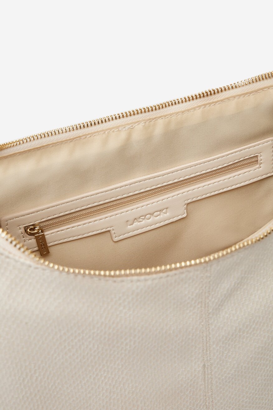 Kézitáska Lasocki CSONTSZÍNŰ - 5903698765488