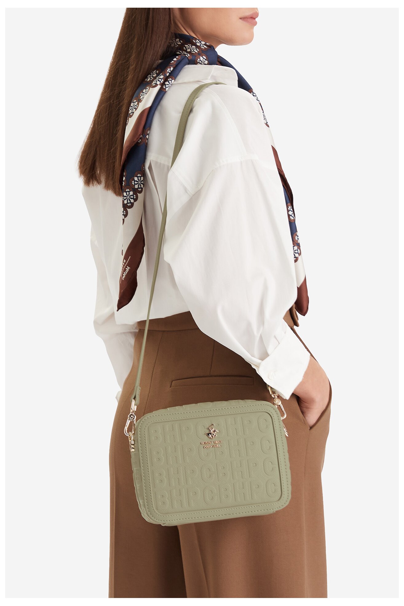 Сумка З Ремінцем Beverly Hills Polo Club EO-BHPC-S-001-09 ЗЕЛЕНИЙ