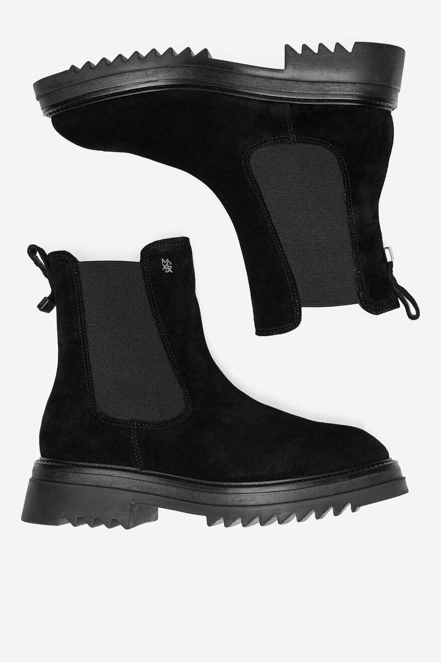 Mexx - Sztyblety zamszowe ocieplane - 5905588961345