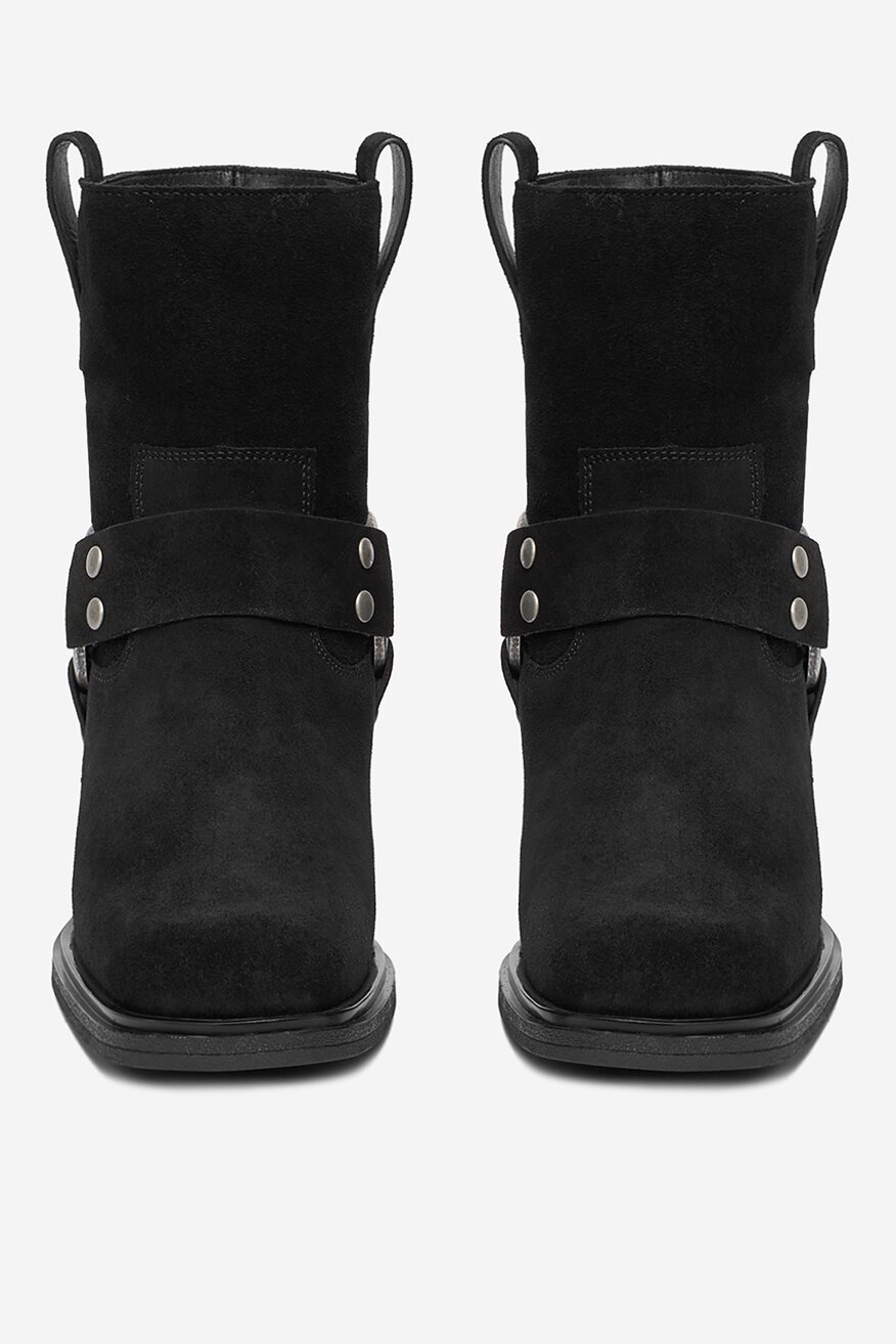 Badura - Botki zamszowe - 5906751393413