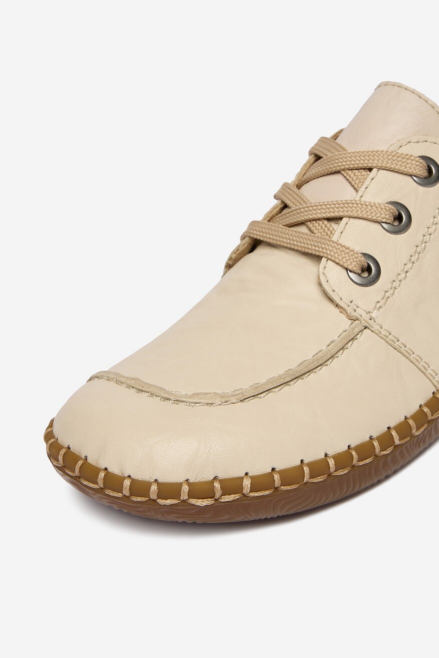 
                Половинки обувки Rieker СВЕТЛОБЕЖОВ - 2230092747516