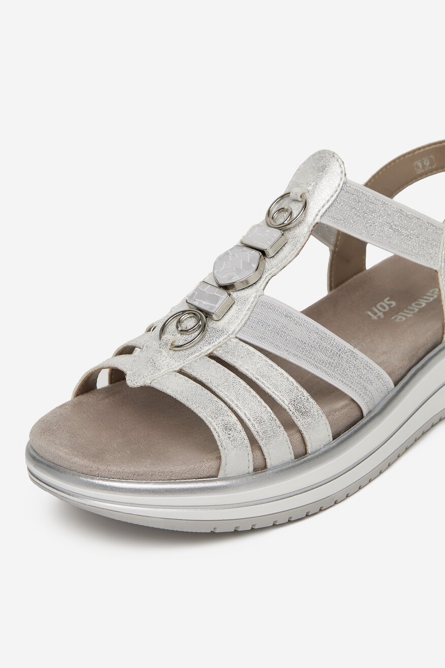 
                Сандали Remonte СРЕБРИСТ - 5906751051504