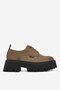 Половинки обувки G-STAR RAW WI34-MANYA-02 ТЪМНОБЕЖОВ