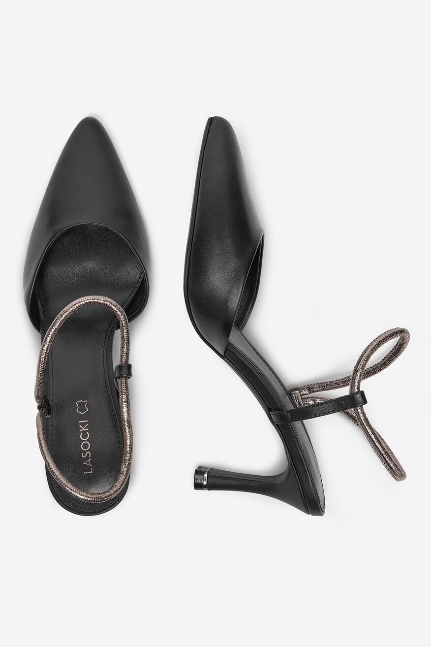 Pantofi cu toc Lasocki NEGRU - 5903698604282