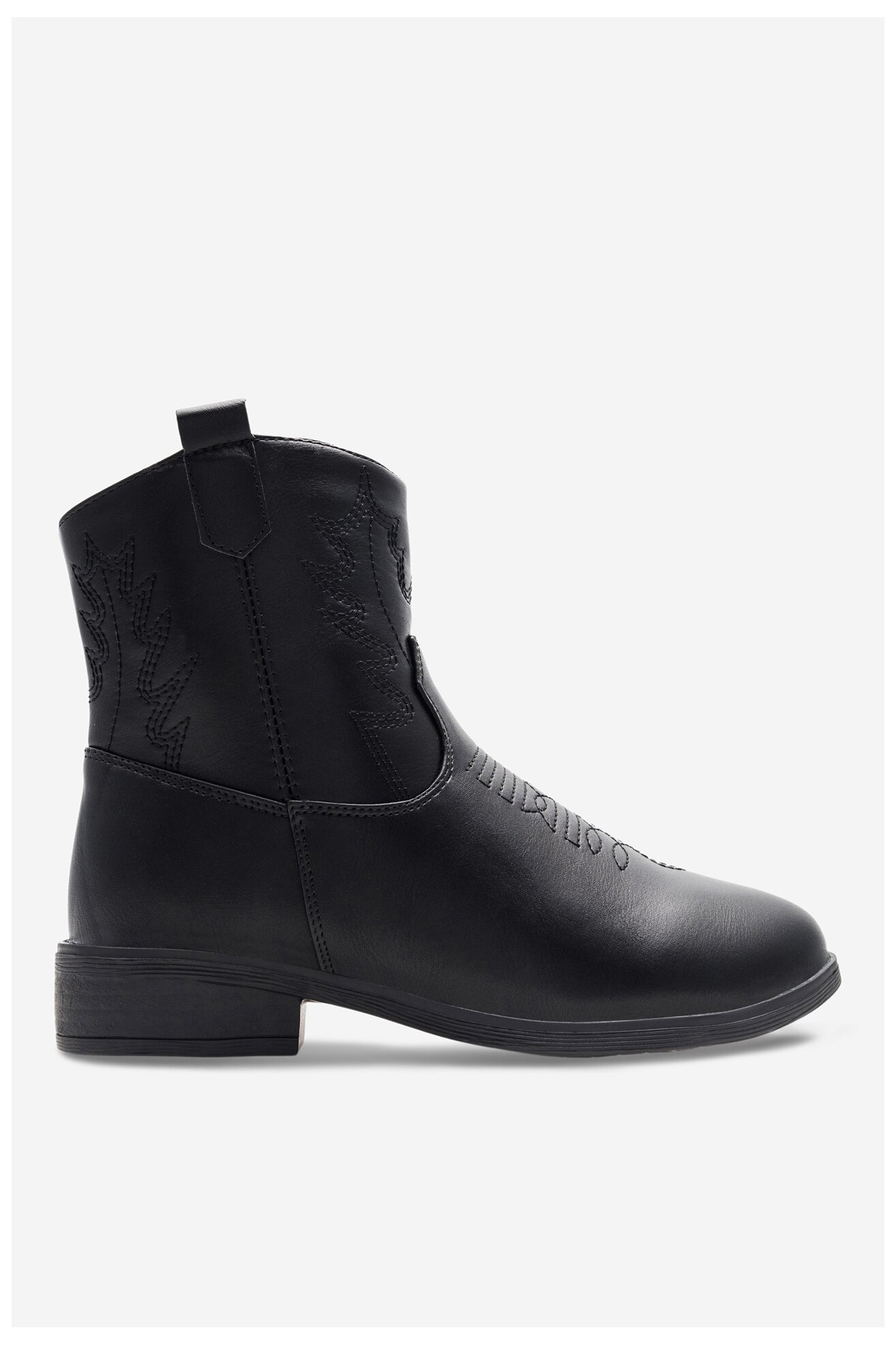 Botki Nelli Blu CM230220-17 Czarny