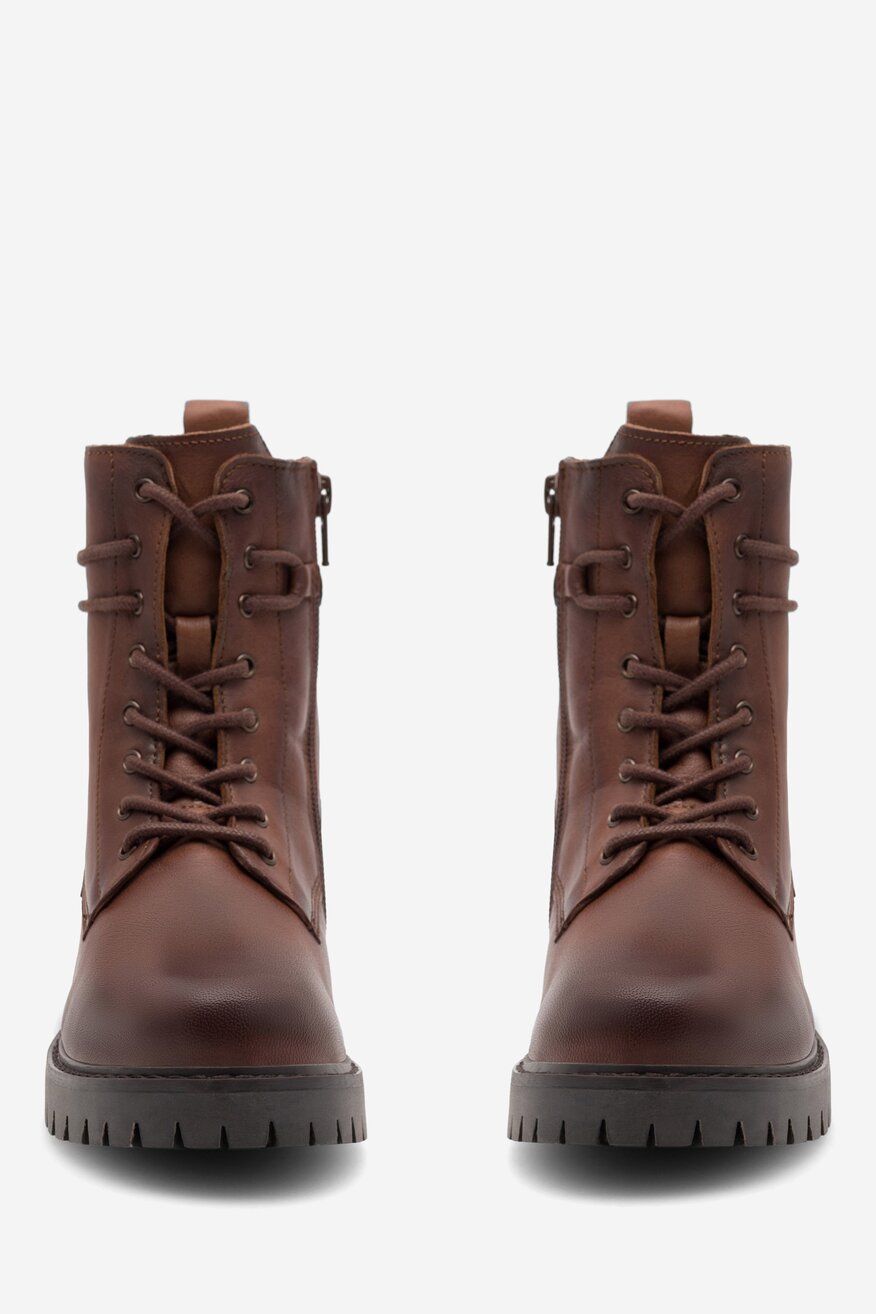 
                Lasocki Young - Trzewiki skórzane ocieplane - 5905588117070