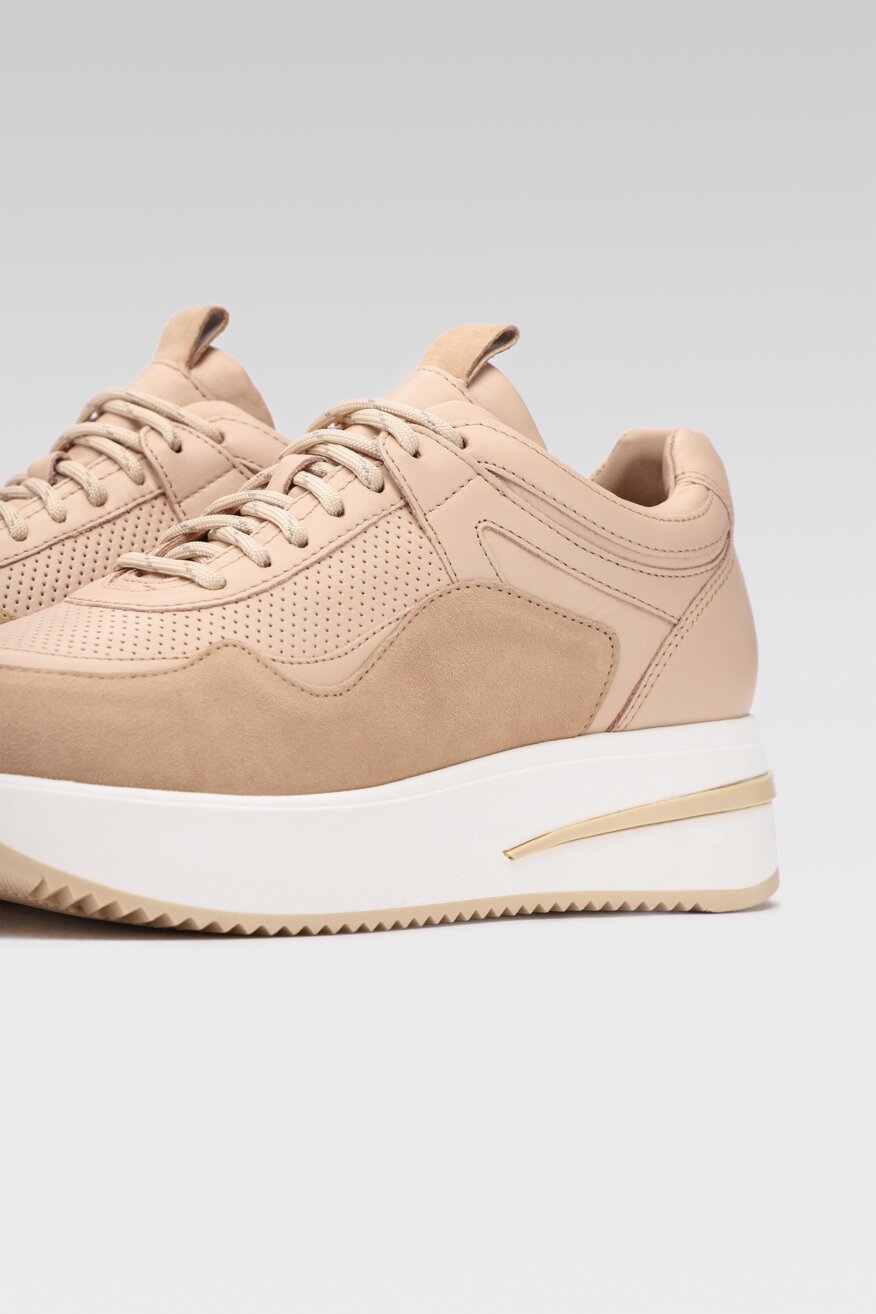 
                Gino Rossi Sport - Sneakersy skórzane - 5903698443966