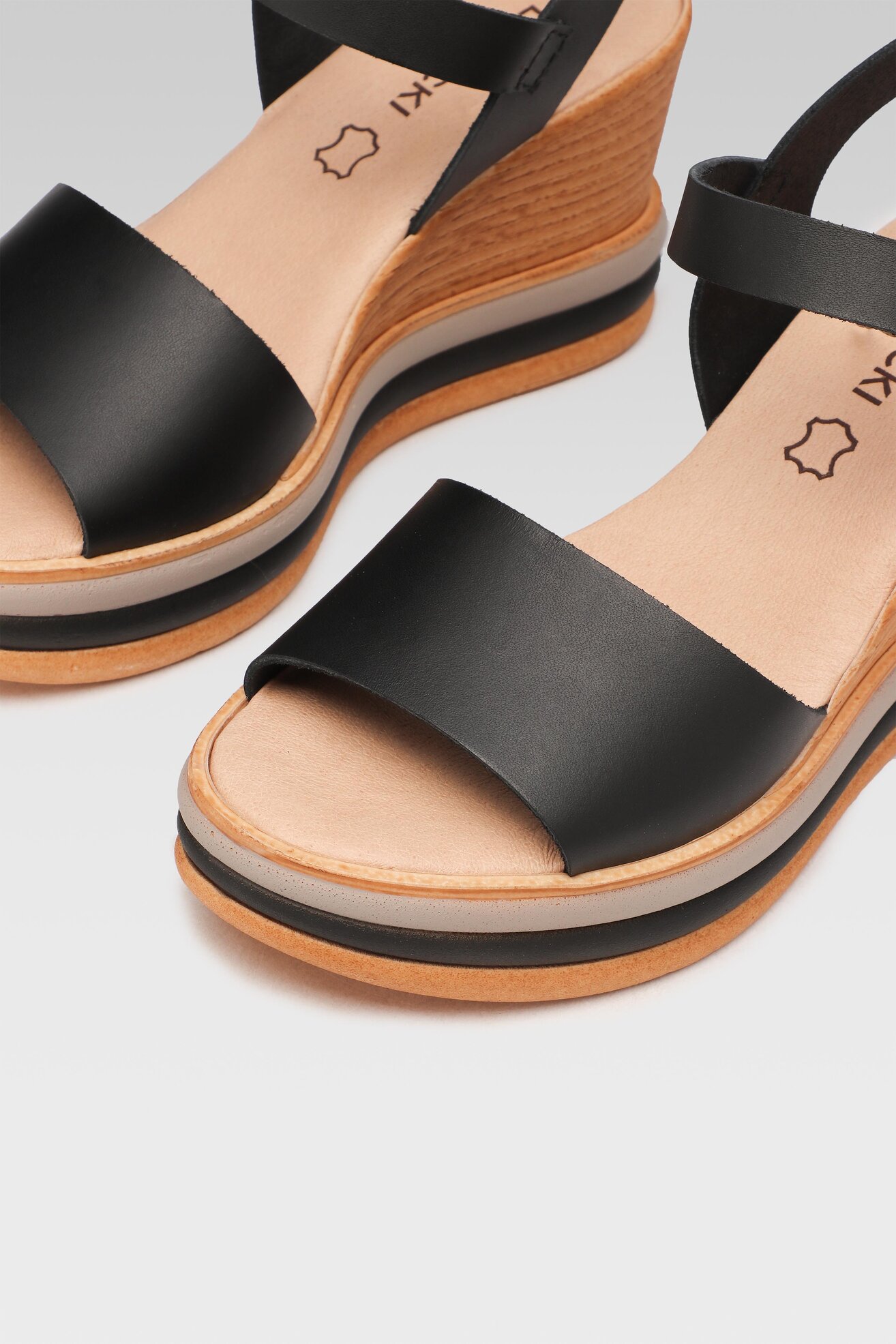 Sandały Lasocki S622 Czarny