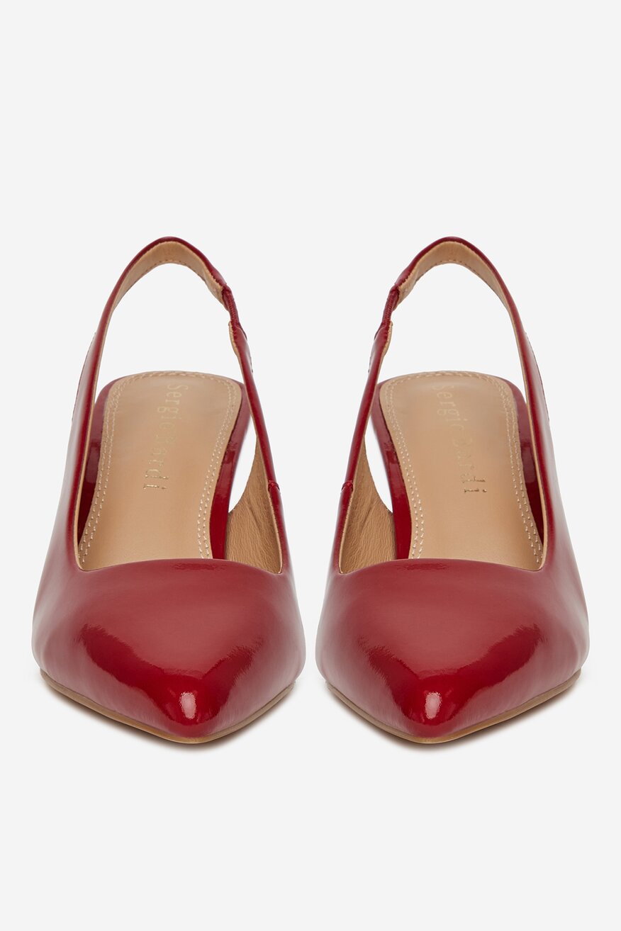 Pantofi cu toc Sergio Bardi ROŞU - 5903698047560