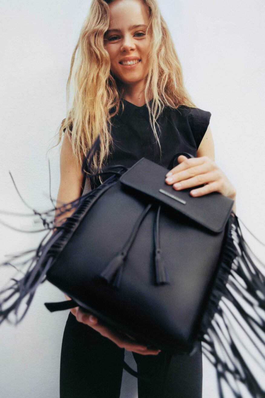 
                Jenny Fairy - Plecak z aplikacją czarny - 5903698334844