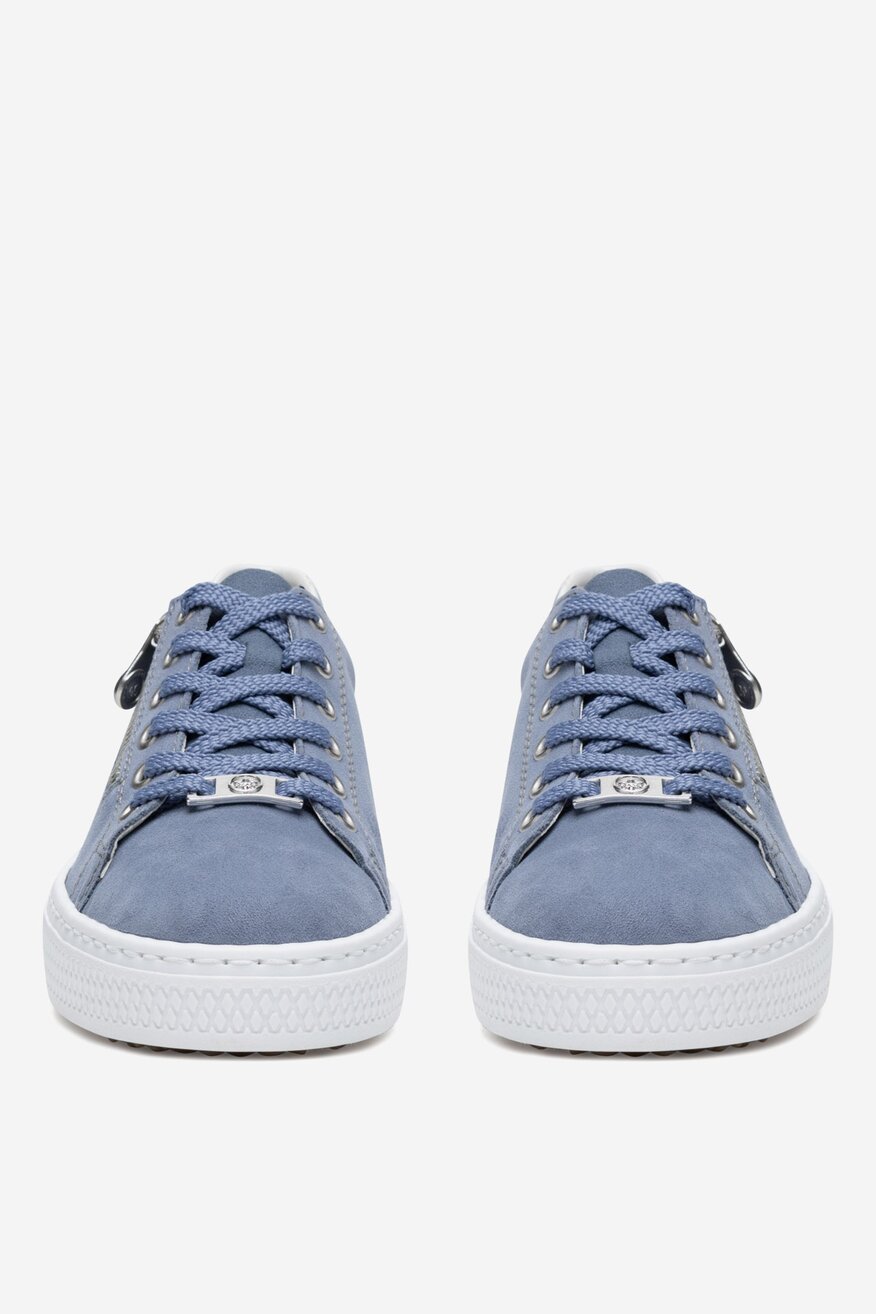 Rieker - Sneakersy zamszowe - 2230074033842