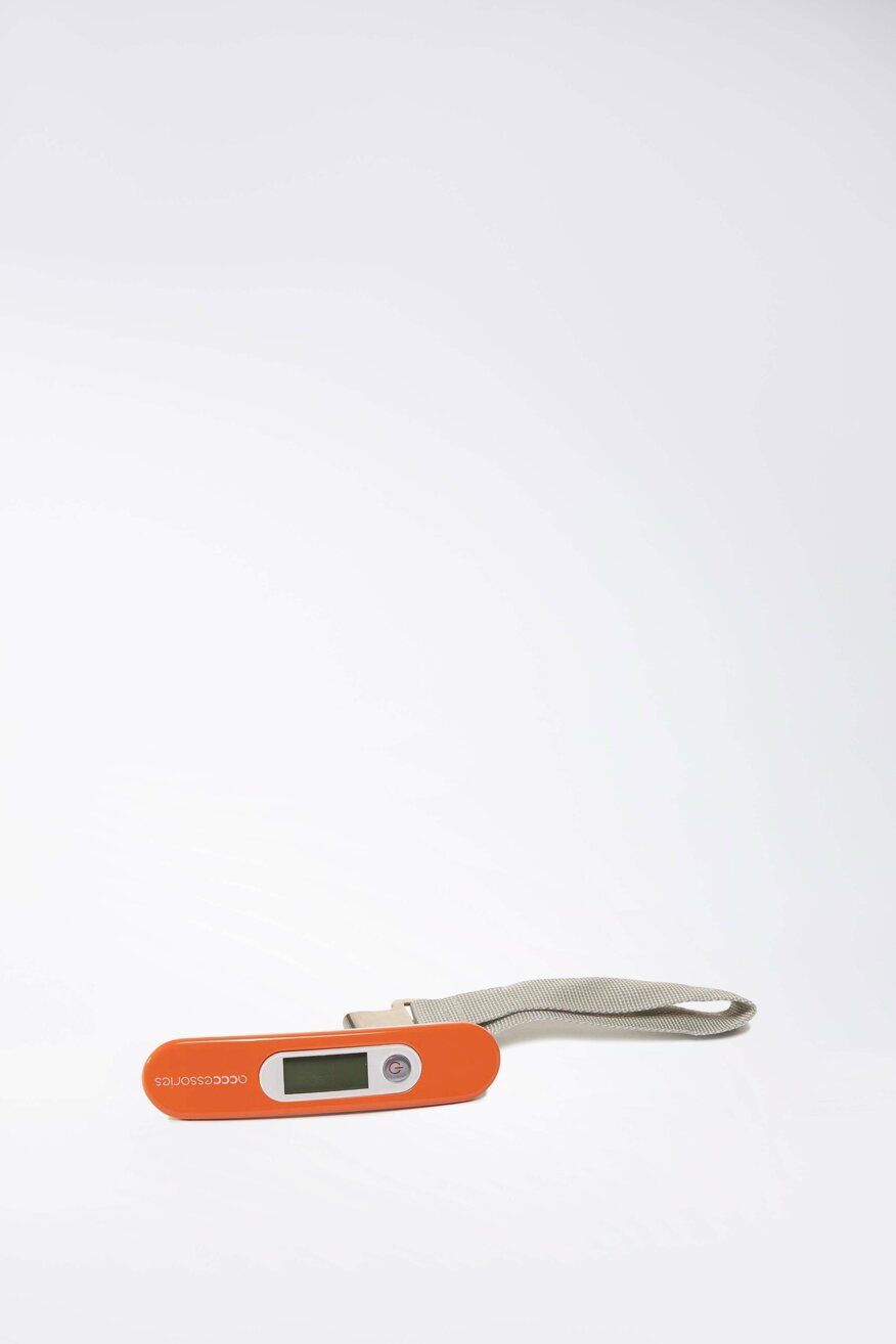 
                ACCCESSORIES - Elektroniczna waga bagażowa pomarańczowa - 5903419592430