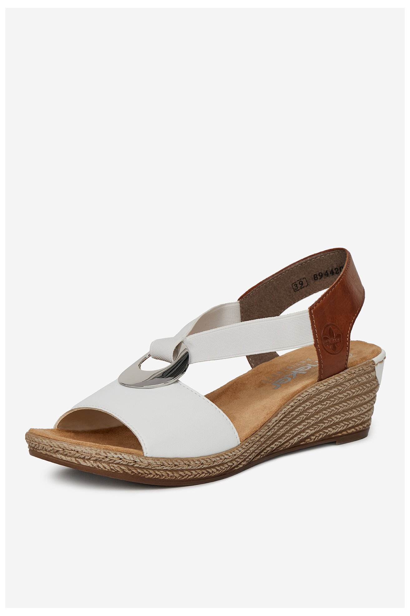 Sandale Rieker 624H6-81 ALB