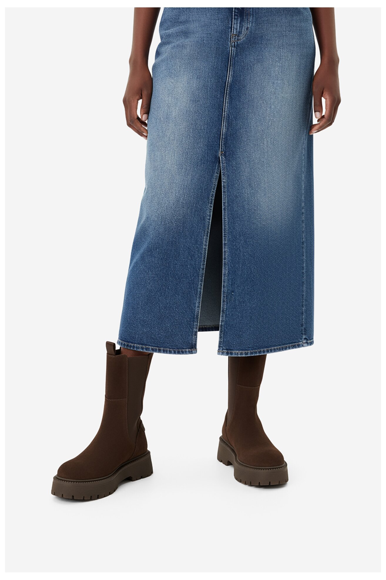 Bokacsizma G-STAR RAW EO-YASEMIN-70861S SÖTÉTBARNA