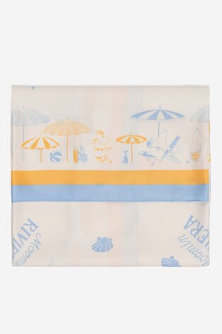 Ženska marama MOOMIN ACCCS-SS24-143MMN ŽUTA