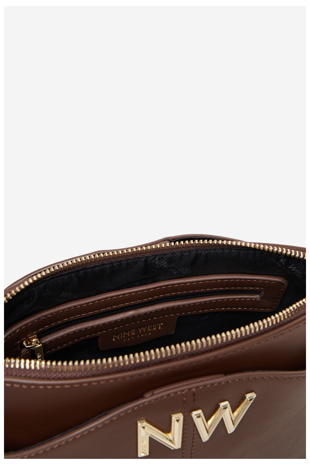 Сумка З Ремінцем NINE WEST CEO-ISABELLA-S23599-1 ТЕМНО-КОРИЧНЕВИЙ