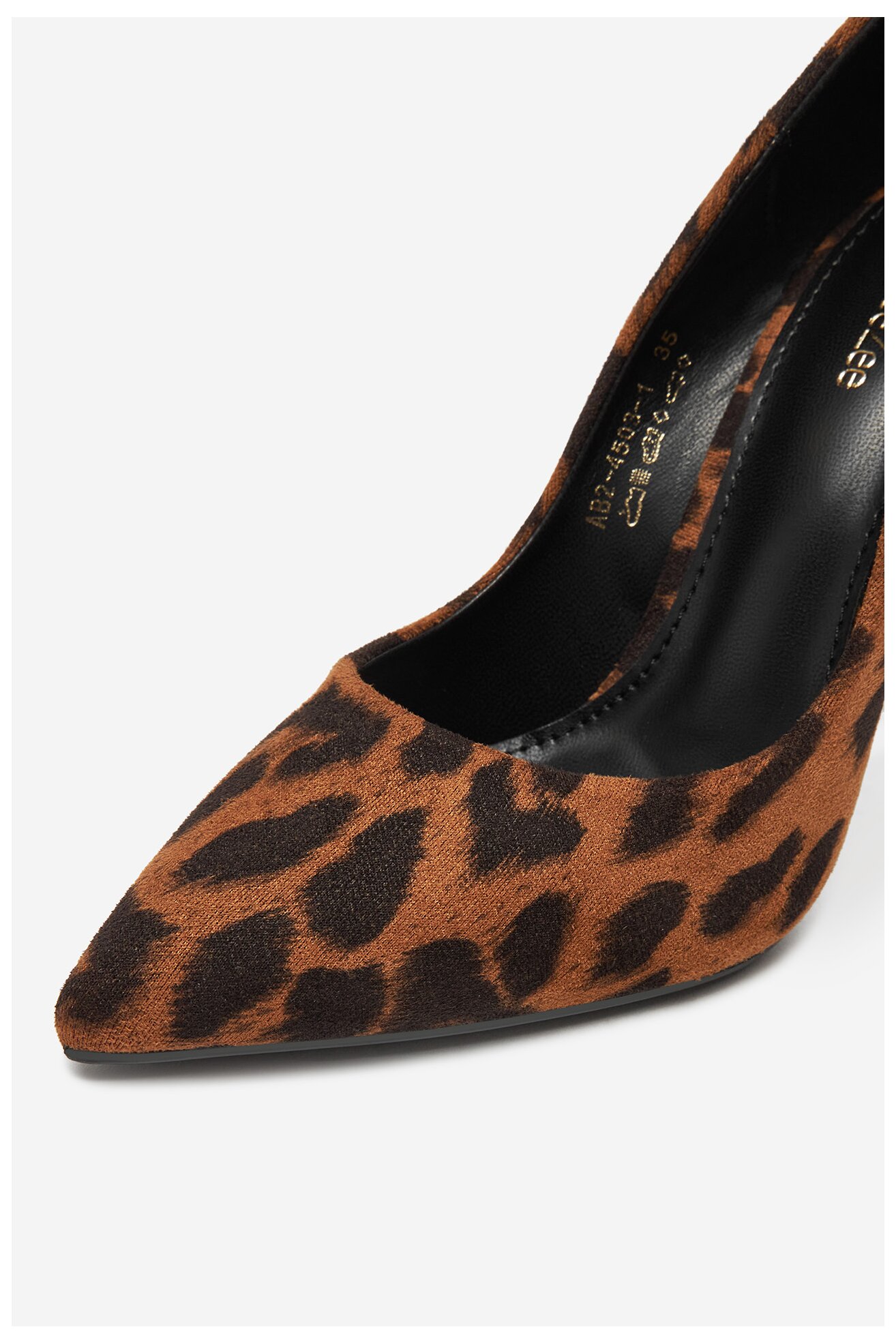 Lodičky DeeZee AB-4503-1 HNĚDÁ