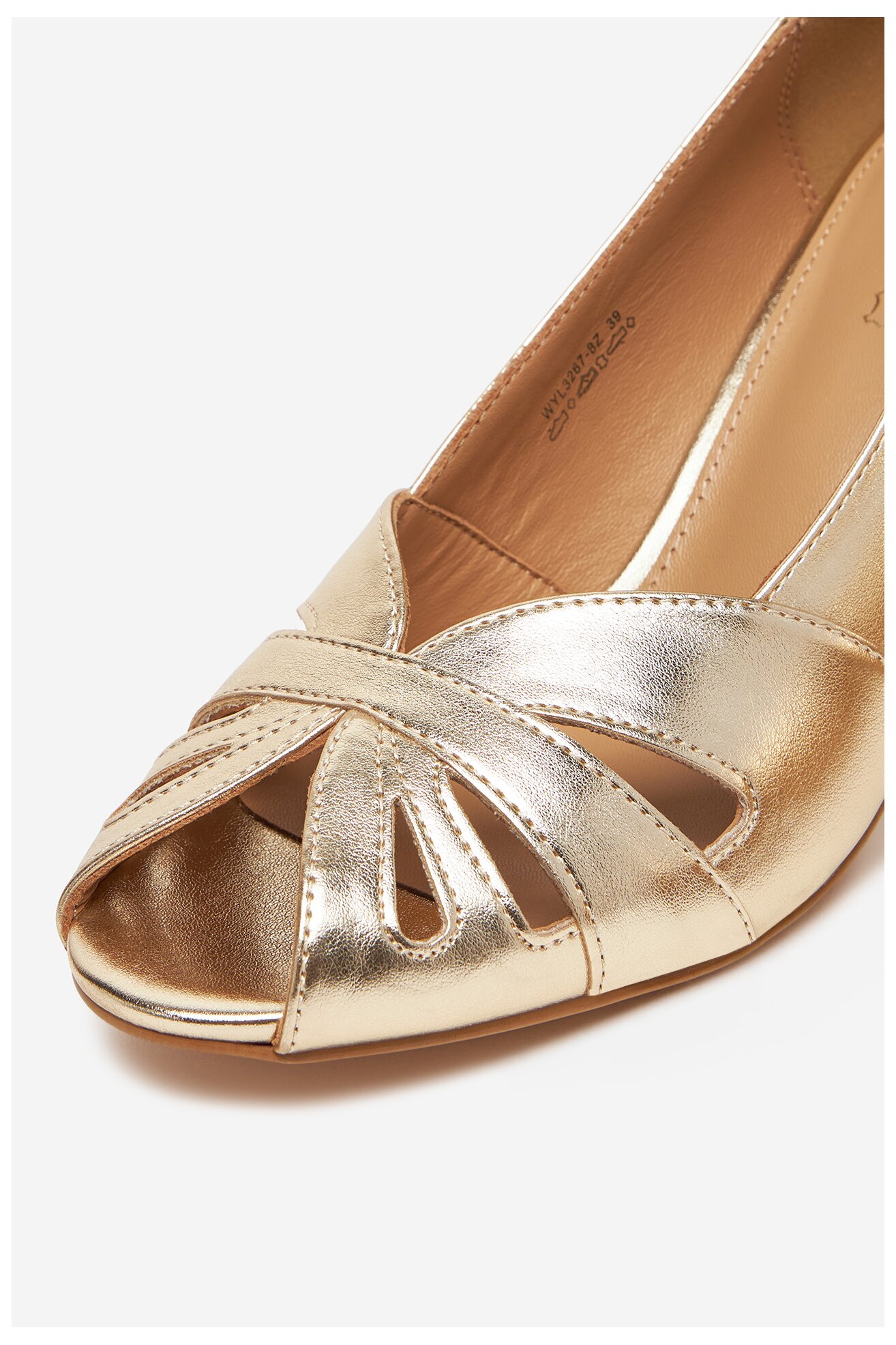 Sandály Lasocki WYL3267-8Z ZLATÁ