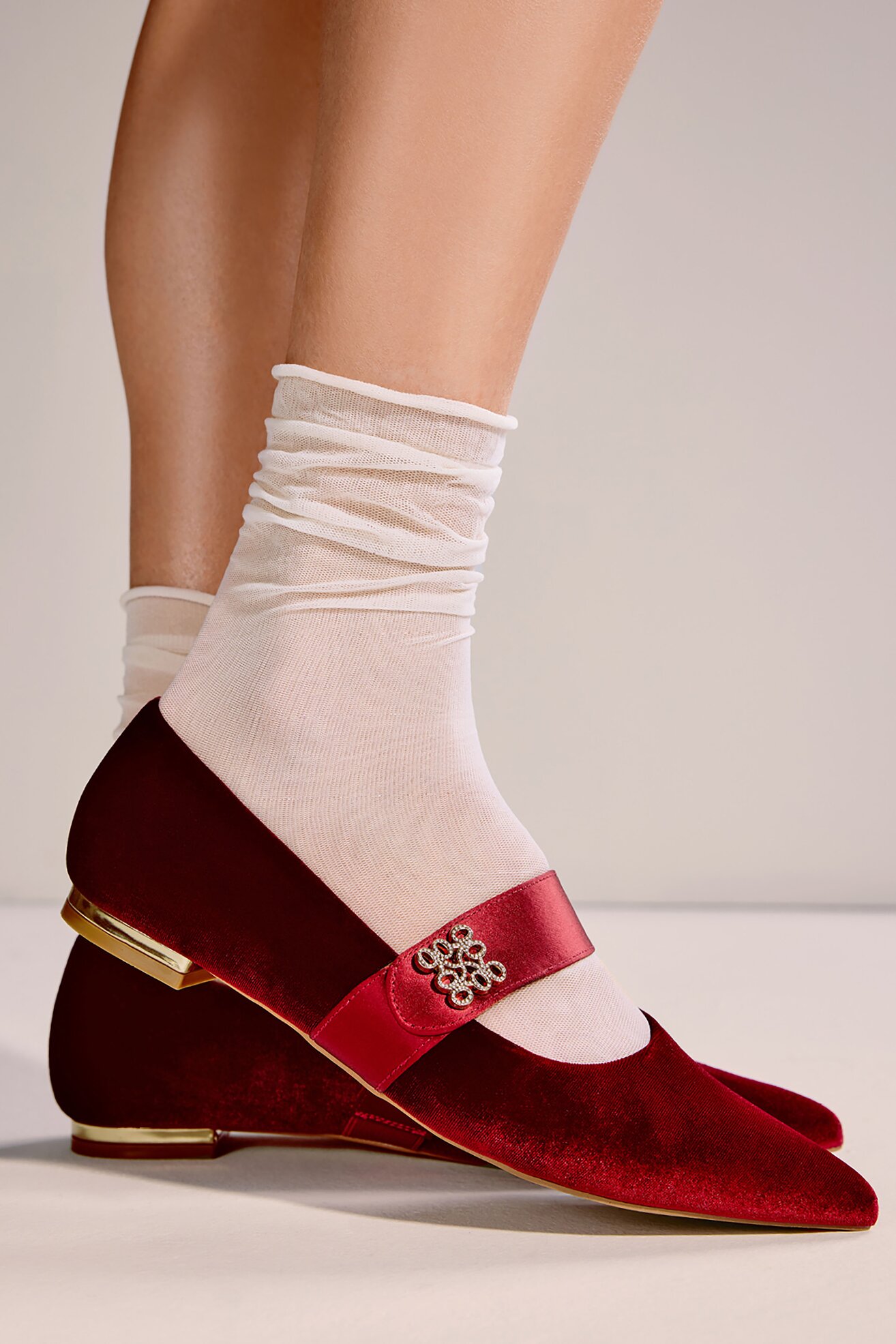 Baleriny NINE WEST 8168-1 BORDÓ