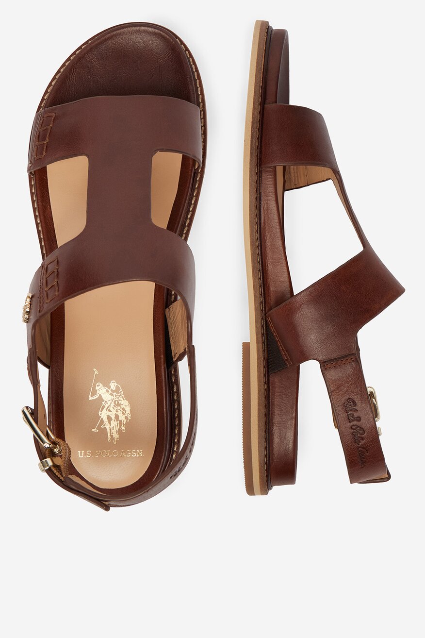 
                U.S. POLO ASSN. - Sandały skórzane - 5906751995785