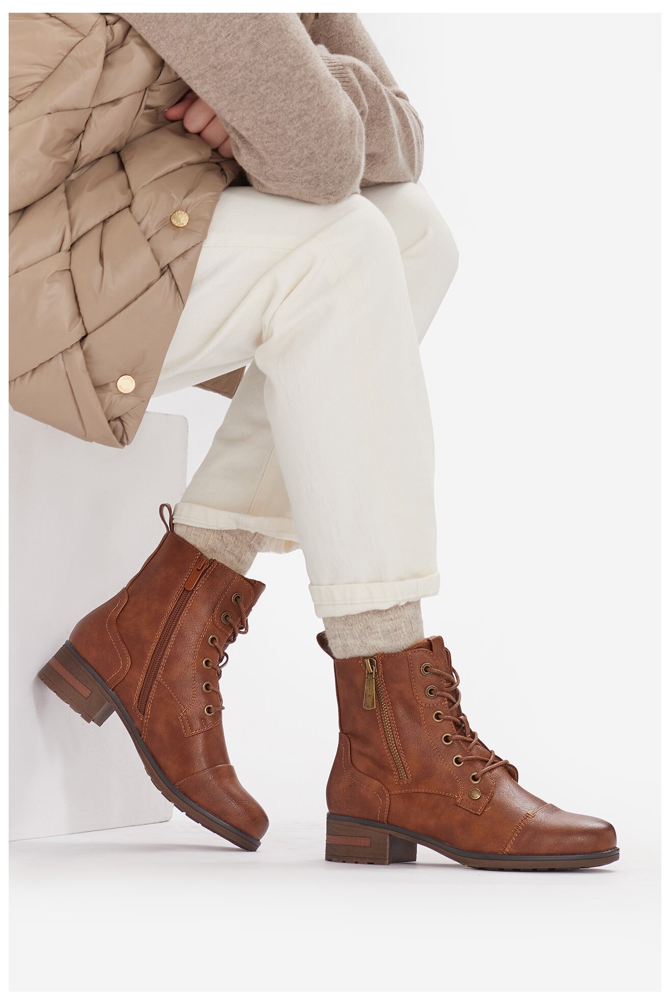 Duboke cipele Beverly Hills Polo Club CEO-WS6631-01 BRAON