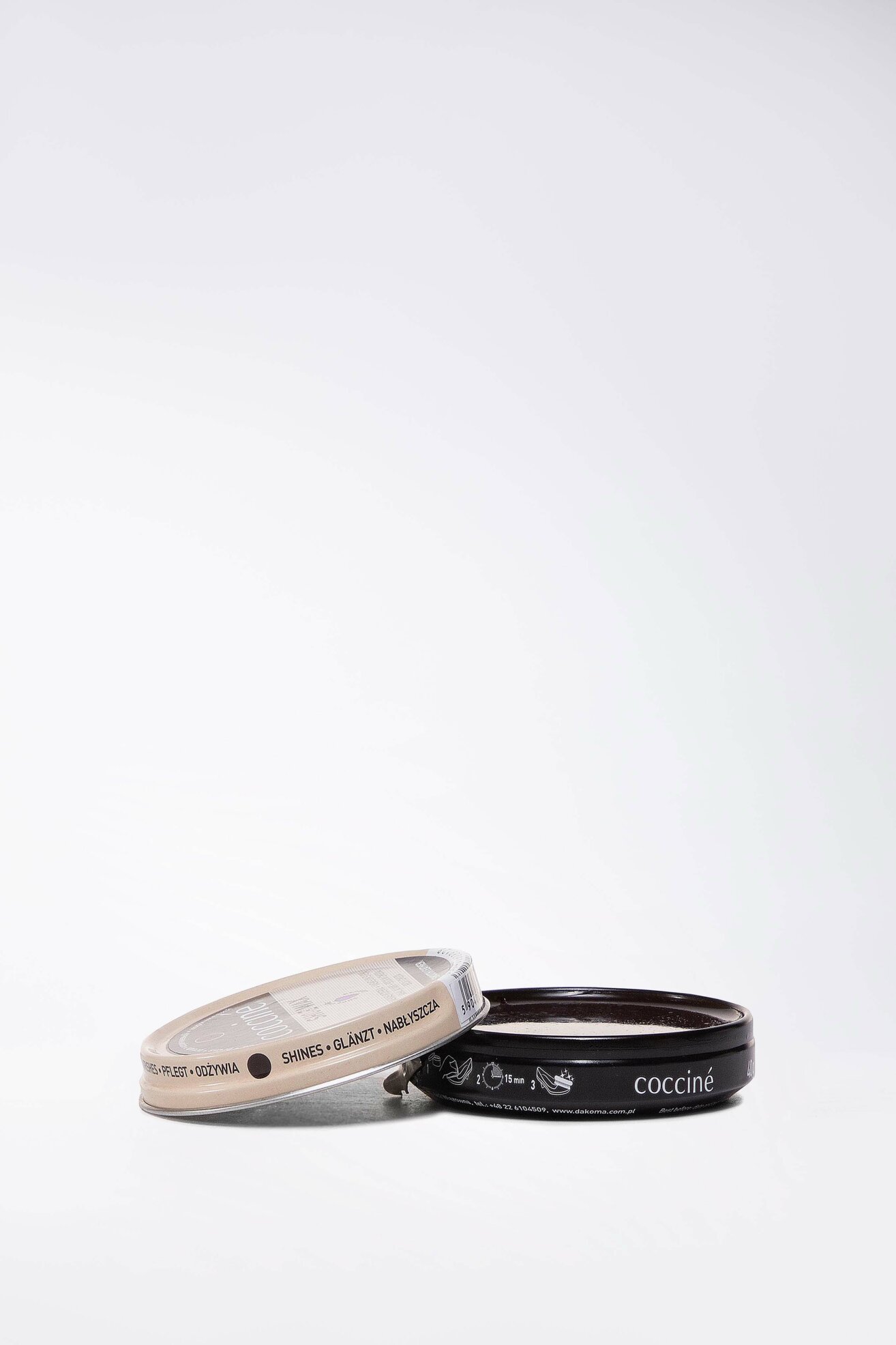 Kosmetyki do obuwia Coccine SHOE WAX PASTA WOSK I ŻYWICA 40G Brązowy