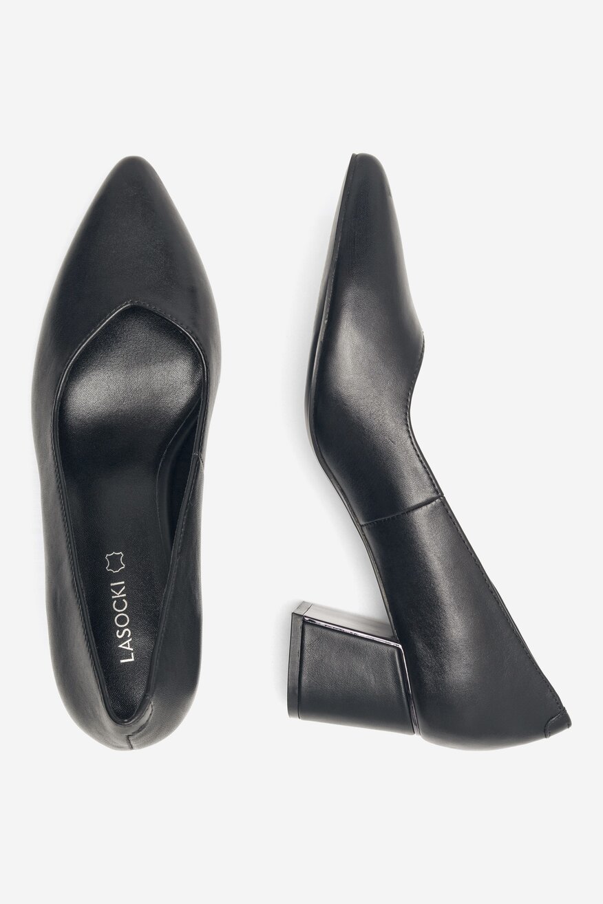 Pantofi cu toc Lasocki NEGRU - 5905588739715
