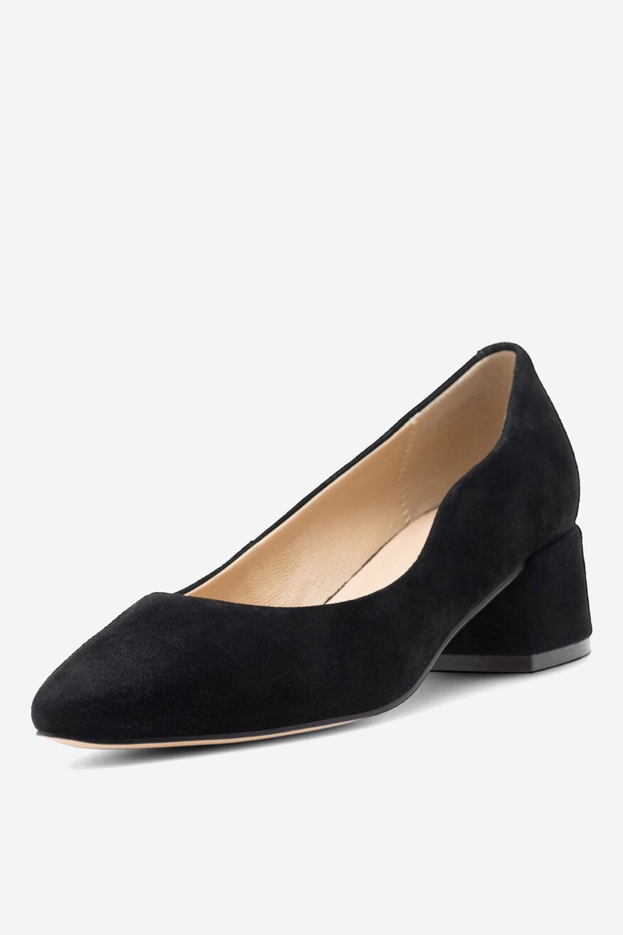 Lasocki - Czółenka skórzane na słupku - 5904862952390