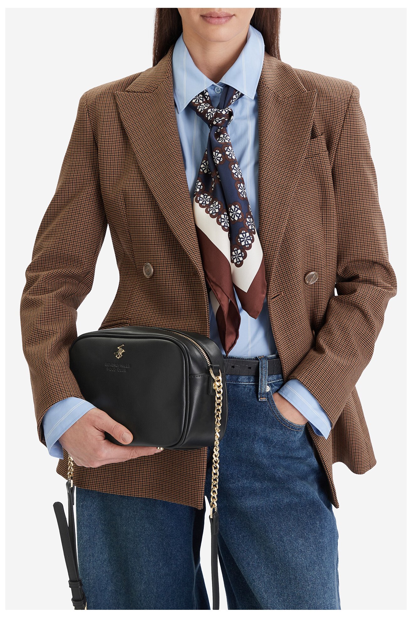 Дамска чанта Beverly Hills Polo Club CEO-BHPC-L-002-09 ЧЕРЕН