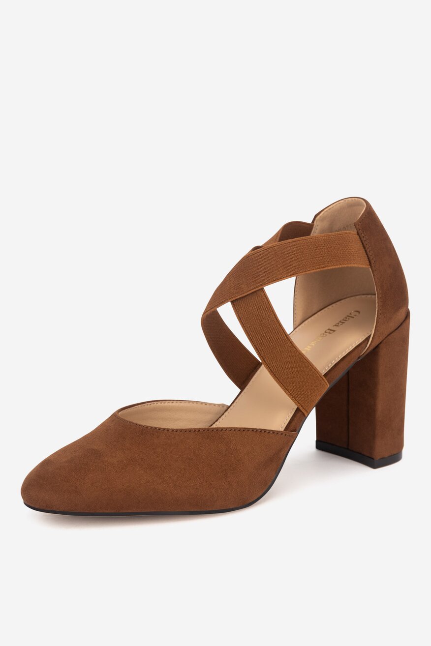 
                Pantofi cu toc Clara Barson CREM - 5905588710653