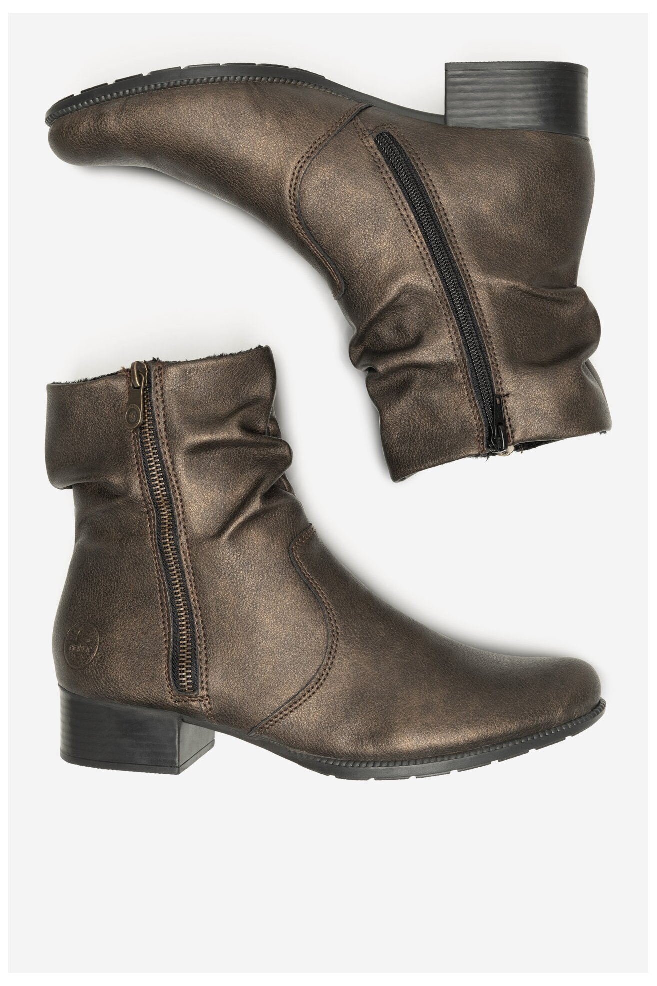 Bokacsizma Rieker 78656-90 BARNA