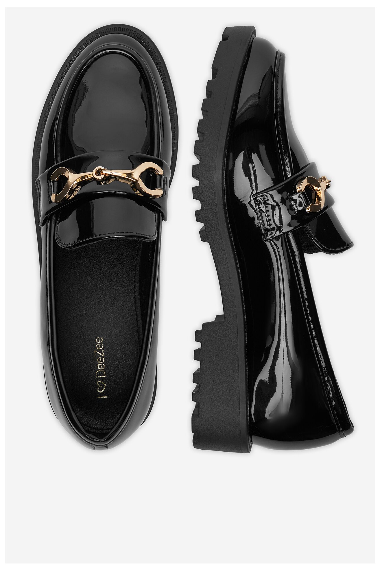 Mokaszin DeeZee HXG2108-90 FEKETE