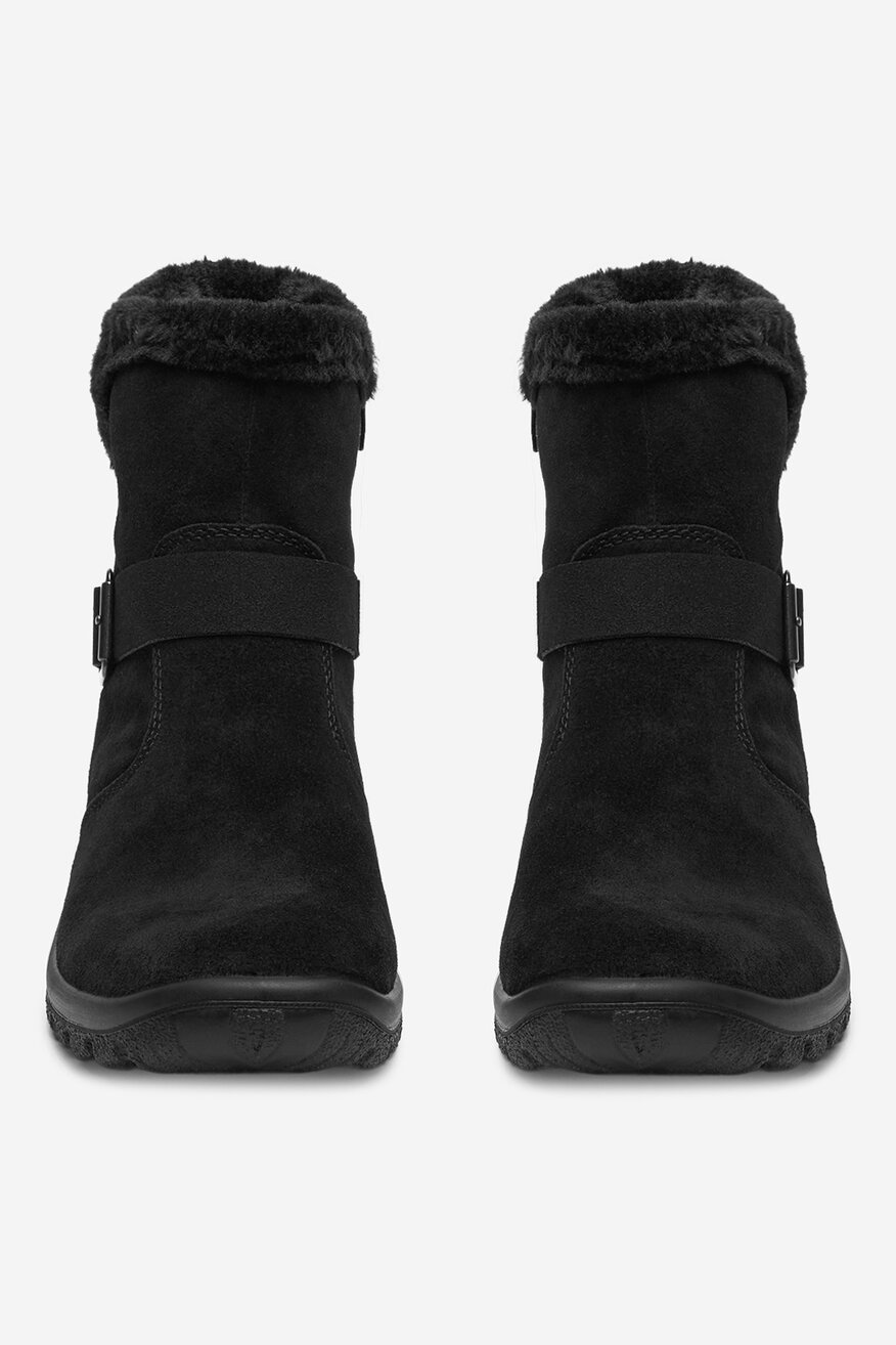 
                Rieker - Botki zamszowe ocieplane - 2230085550154