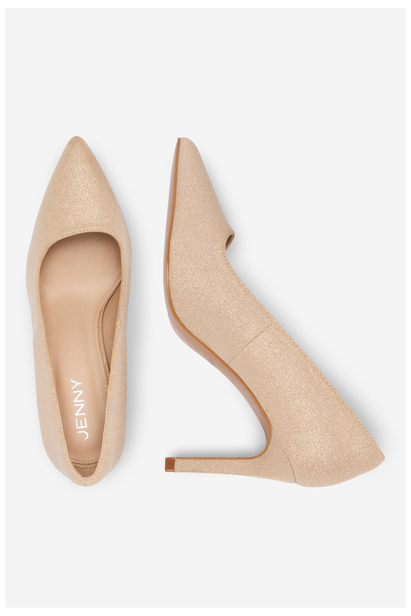 Czółenka Jenny CEO-HY1619-1 Beżowy