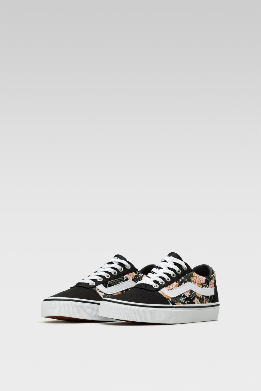 Vans - Trampki z printem czarne - 5904248058326