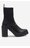 Bokacsizma DeeZee EMADE WS5955-07 FEKETE