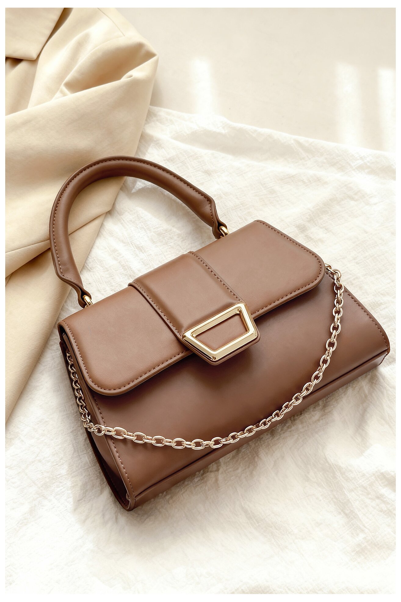 Geantă de mână DeeZee C-DZE-S-017-08 CREM