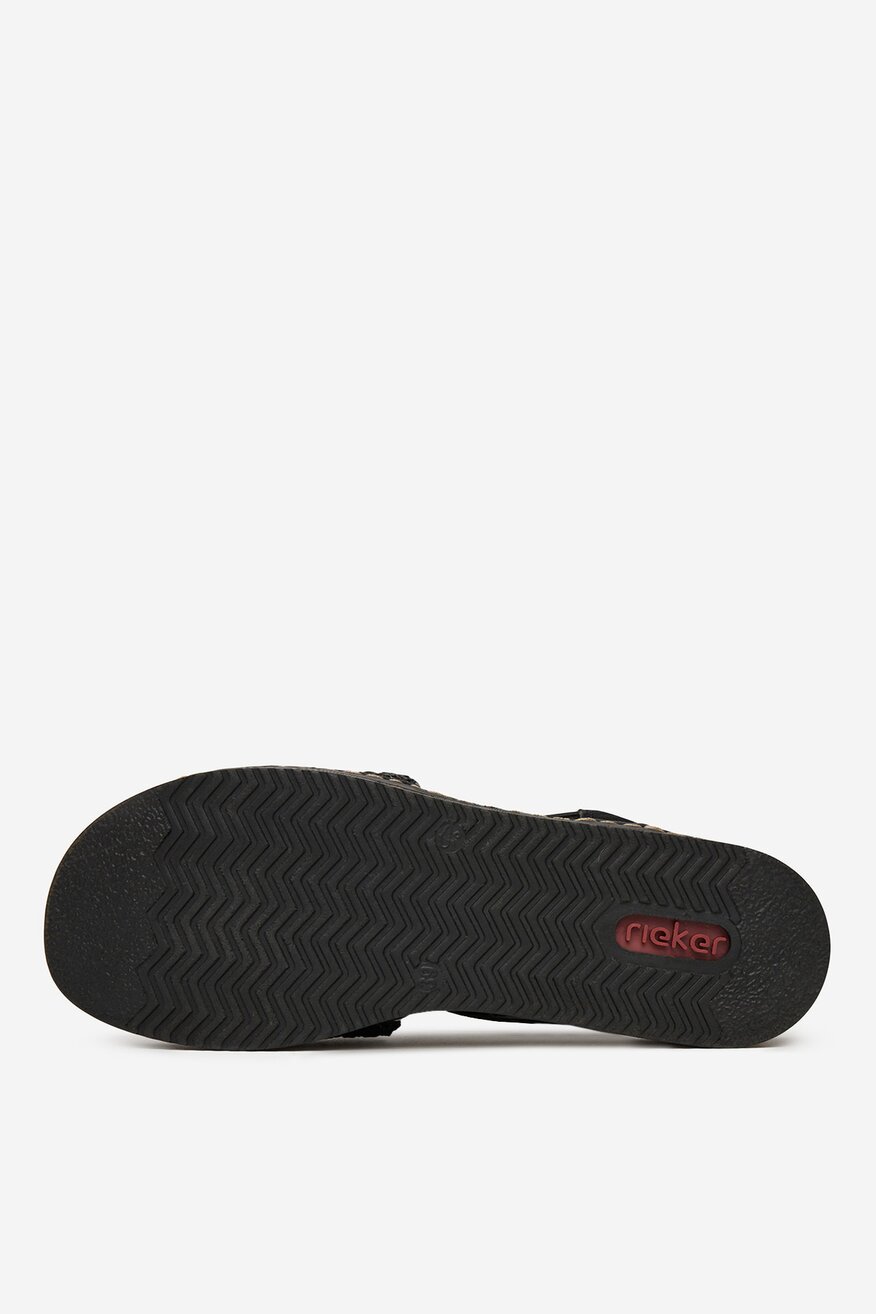 
                Rieker - Sandały na koturnie - 2230078413404