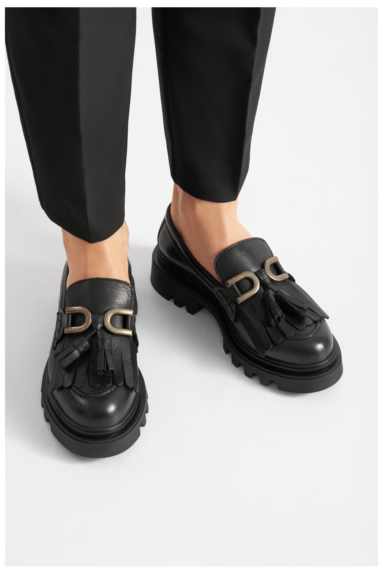 Мокасини Badura 22SS24 ЧЕРЕН