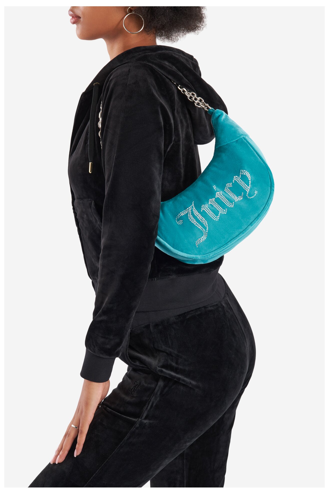 Torebka Juicy Couture BEJXT5461WPO Turkusowy