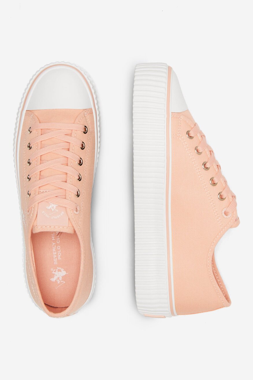 Pantofi pânză Beverly Hills Polo Club PORTOCALIU - 5905588319276