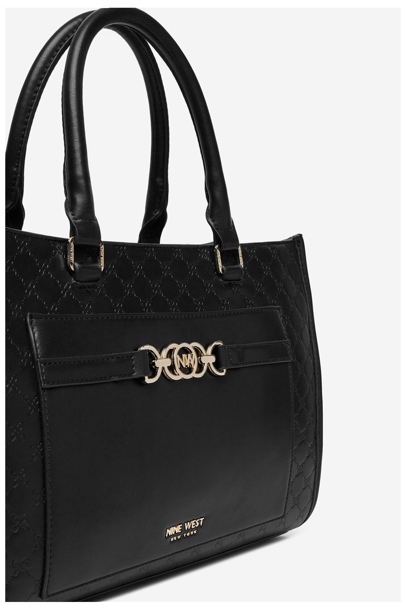 Kézitáska NINE WEST CEO-LUNA-II-H242045 FEKETE